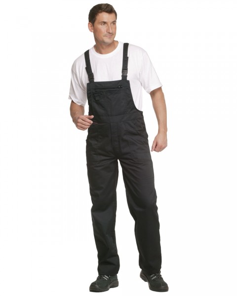 Latzhose schwarz - Arbeitshose