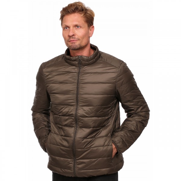 Mikro-Daunen-Jacke oliv