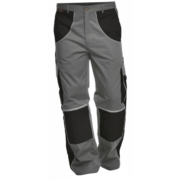 Bundhose Premium Line Charlie Barato® grau/schwarz