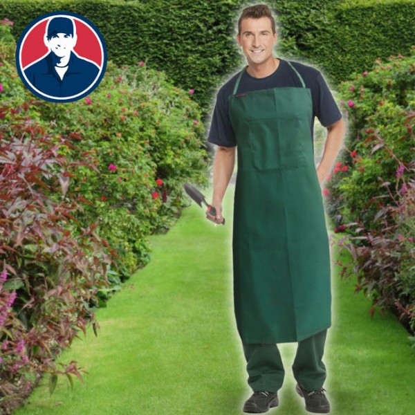 Klassische Gartenschürze SweatLife grün