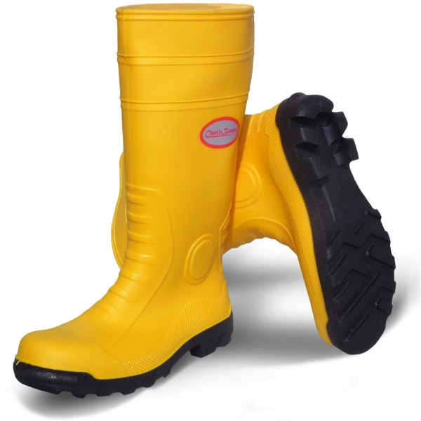 Gelber Sicherheitsstiefel S5 Charlie Barato® PVC Gummistiefel