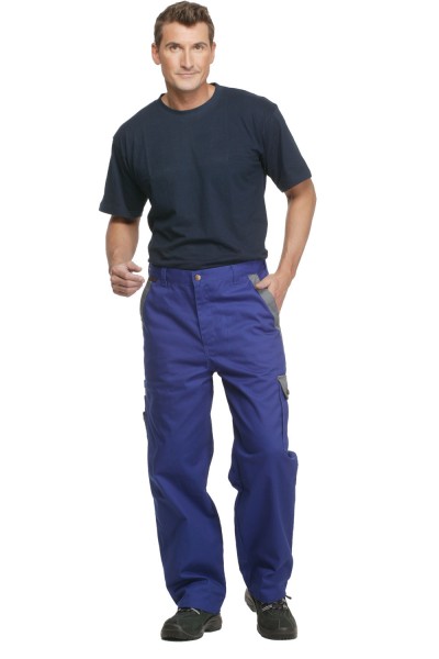 Bundhose Profi Line kornblau/grau - Arbeitshose