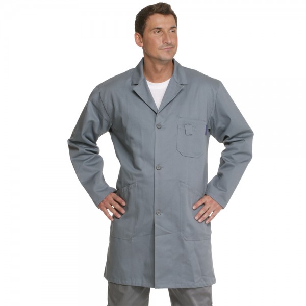 Arbeitsmantel Sweat Life® grau