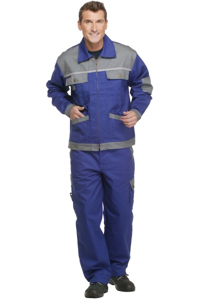 Bundjacke Profi Line kornblau/grau - Arbeitsjacke