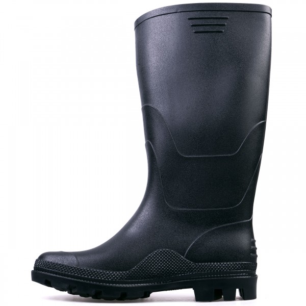 Charlie Barato Berufsstiefel aus PVC - Gummistiefel schwarz