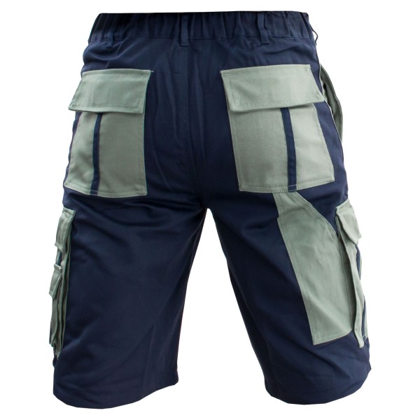 Shorts blau/grau Premium Line