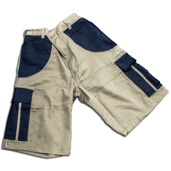 Shorts beige/blau Premium Line