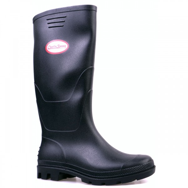 Gummistiefel schwarz Charlie Barato® Berufsstiefel