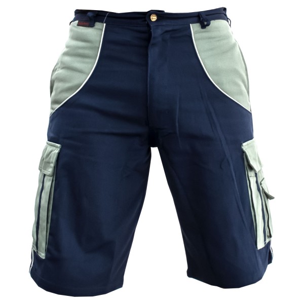Shorts blau/grau Premium Line