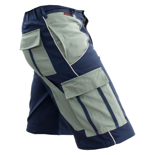 Shorts Charlie Barato® hydronblau/grau Premium Line