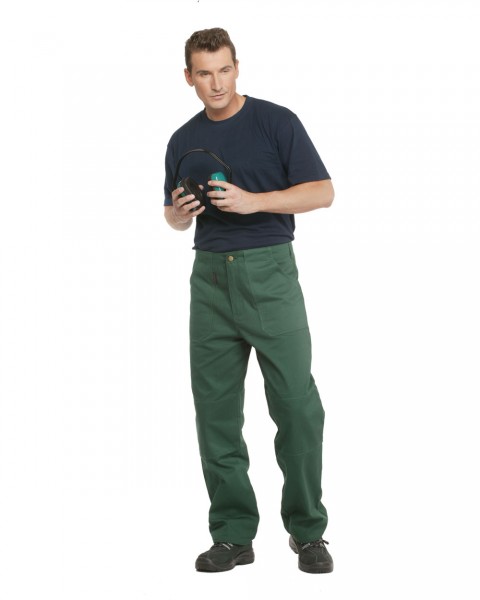 Bundhose grün - Arbeitshose Gärtnerhose