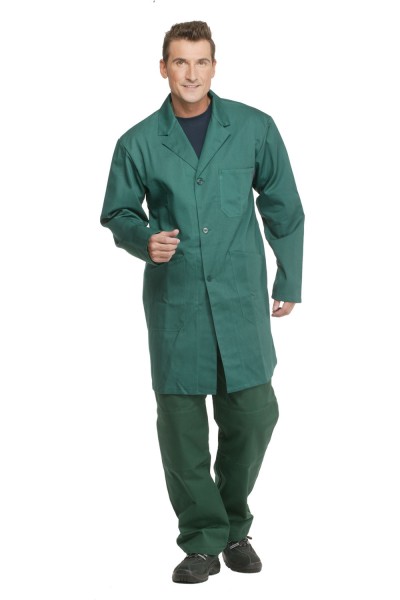 Arbeitsmantel Sweat-Life grün