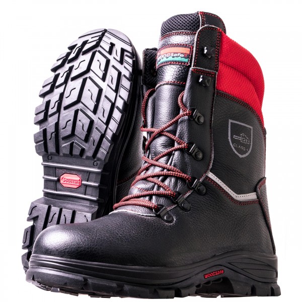 Schnittschutzstiefel - Sicherheitsschuh der Klasse S3