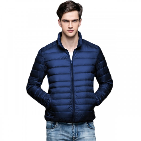 Mikro-Daunen-Jacke navy
