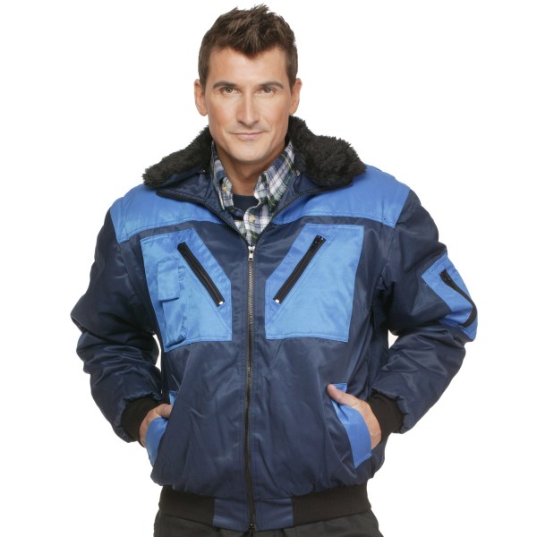 Pilotenjacke Charlie Barato® royal/marine