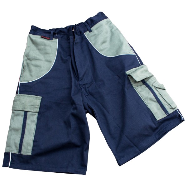 Shorts blau/grau Premium Line