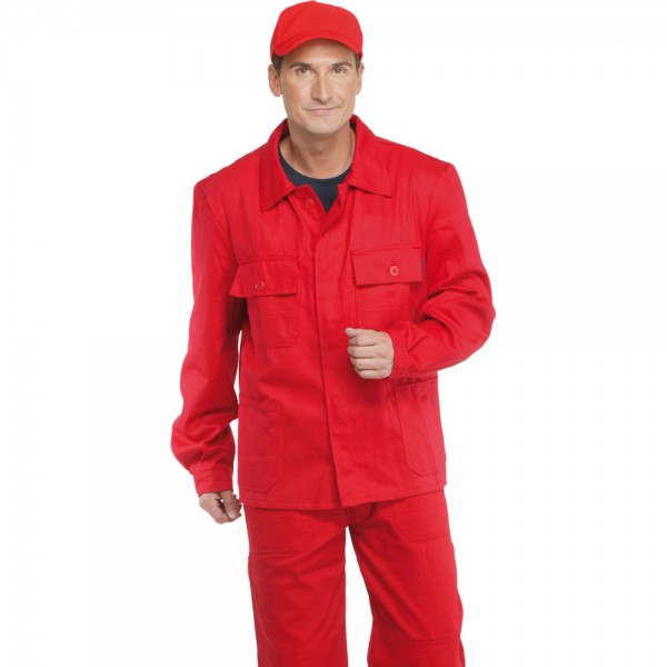 Arbeitsjacke Sweat-Life rot