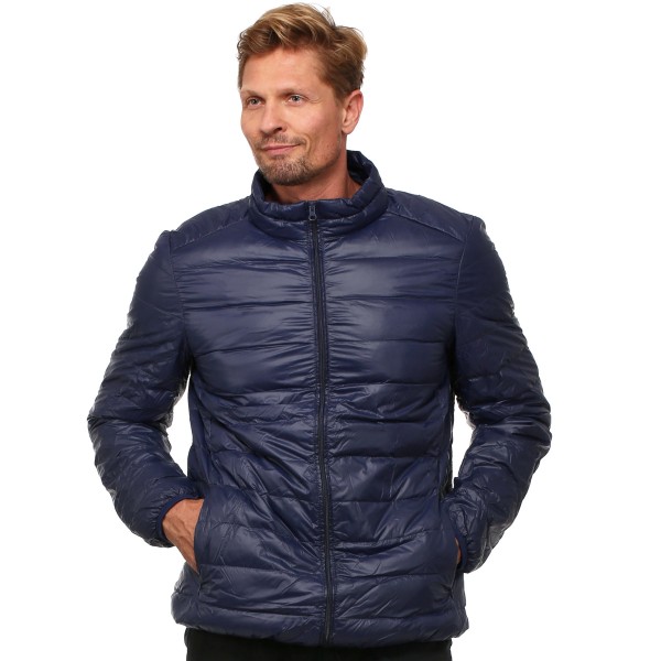 Mikro-Daunen-Jacke navy