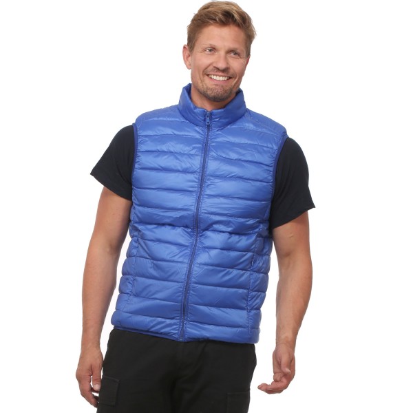 Mikro-Daunen-Weste royalblau