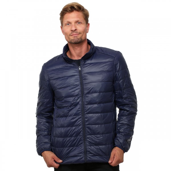 Mikro-Daunen-Jacke navy