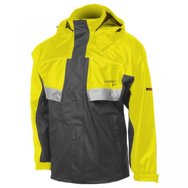 PU-Regenjacke Charlie Barato® gelb/grau