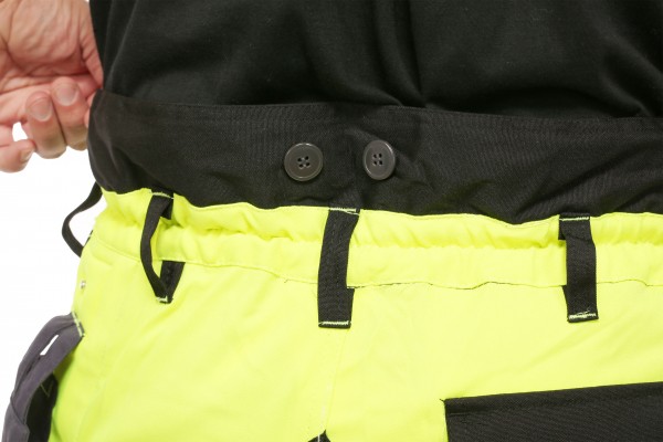 Schnittschutzbundhose gelb/grau - Schnittschutzbekleidung der Klasse 2