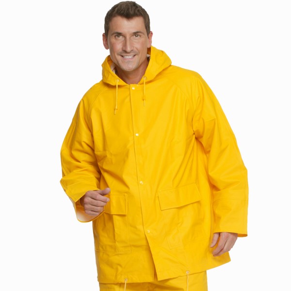 PU-Regenjacke gelb