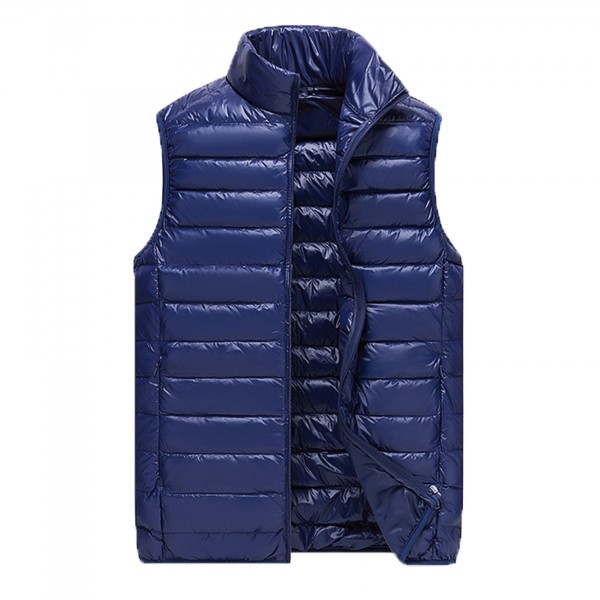 Mikro-Daunen-Weste navy