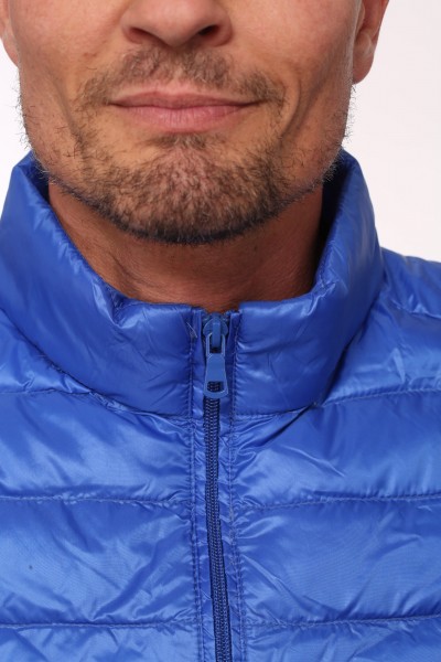 Mikro-Daunen-Weste royalblau