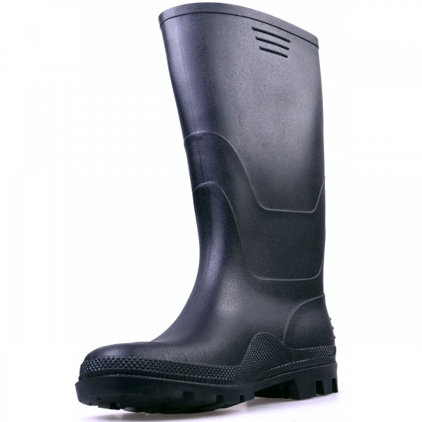 Charlie Barato Berufsstiefel aus PVC - Gummistiefel schwarz