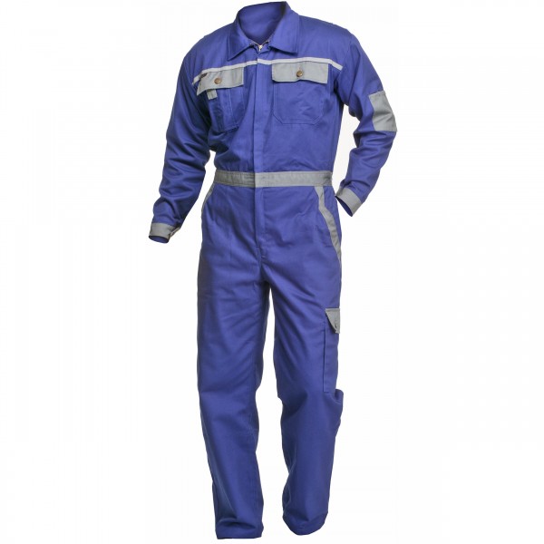 Overall Profi Line kornblau/grau