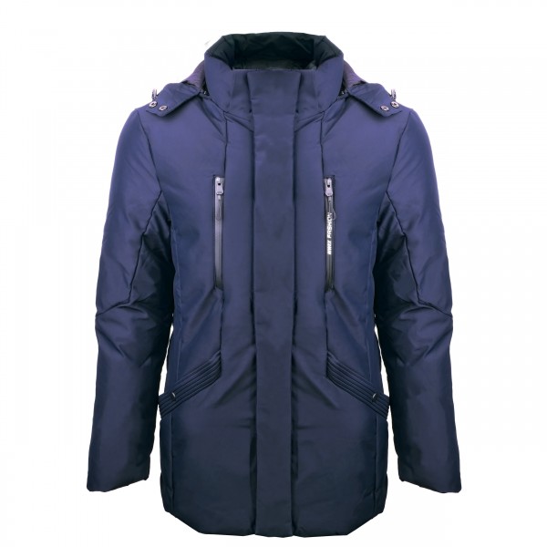 Outdoor-Winterjacke dunkelblau
